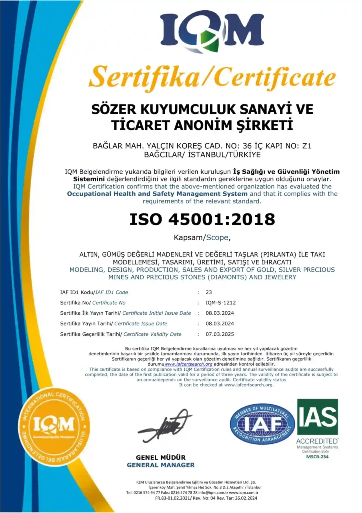 İş Sağlığı ve Güvenliği Yönetim Sistemi